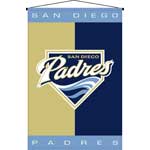 San Diego Padres 29" x 45" Deluxe Wallhanging