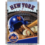 New York Mets MLB "Home Field Advantage" 48" x 60" Tapestry Throw
