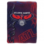 Atlanta Hawks NBA "Tie Dye" 60" x 80" Super Plush Throw