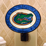 Florida Gators NCAA College Art Glass Nightlight