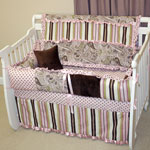 Miss Priss Paisley Four Piece Crib Set