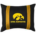 Iowa Hawkeyes Side Lines Pillow Sham