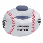 Chicago White Sox MLB Vinyl Inflatable Chair w/ faux suede cushions