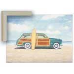 Woody - Contemporary mount print with beveled edge