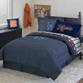 Detroit Tigers Team Denim Twin Comforter / Sheet Set