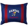 Kansas Jayhawks Side Lines Pillow Sham