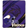 Minnesota Vikings NFL Micro Raschel Blanket 50" x 60"