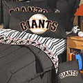 San Francisco Giants Team Denim Twin Size Comforter / Sheet Set