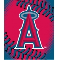 Los Angeles Angels MLB "Tie Dye" 60" x 80" Super Plush Throw