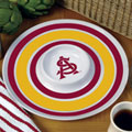 Arizona State Sun Devils NCAA College 14" Round Melamine Chip and Dip Bowl