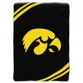 Iowa Hawkeyes College "Force" 60" x 80" Super Plush Throw