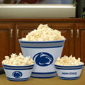 Penn State Nittany Lions NCAA College Melamine 3 Bowl Serving Set