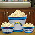 San Diego Chargers NFL Melamine 3 Bowl Serving Set