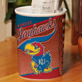 Kansas Jayhawks NCAA College Office Waste Basket