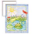 Leap Frog - Contemporary mount print with beveled edge