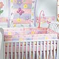 Butterfly Kisses Crib 3 Piece Bedding Set