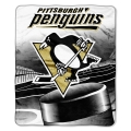Pittsburgh Penguins NHL Micro Raschel Blanket 50" x 60"