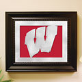 Wisconsin Badgers NCAA College Laser Cut Framed Logo Wall Art