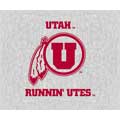 Utah Utes 58" x 48" "Property Of" Blanket / Throw