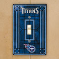 Tennessee Titans NFL Art Glass Single Light Switch Plate Cover