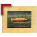 Passenger Liner - Contemporary mount print with beveled edge