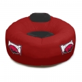 Arkansas Razorbacks NCAA College Vinyl Inflatable Chair w/ faux suede cushions