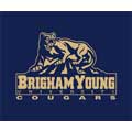 Brigham Young Cougars BYU 60" x 50" Classic Collection Blanket / Throw