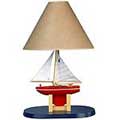 Wooden Lamp and Shade