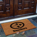 Pittsburgh Steelers NFL Rectangular Outdoor Flocked Door Mat