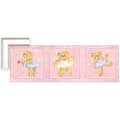 Twinkle Toes Triptych - Contemporary mount print with beveled edge