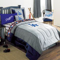 Los Angeles Dodgers MLB Authentic Team Jersey Bedding Queen Size Comforter / Sheet Set