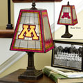Minnesota Golden Gophers NCAA College Art Glass Table Lamp