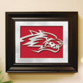 New Mexico Lobos NCAA College Laser Cut Framed Logo Wall Art