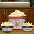 San Francisco Giants MLB Melamine 3 Bowl Serving Set