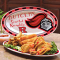 Rutgers University NCAA College 12" Ceramic Oval Platter