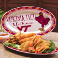 Virginia Tech Hokies NCAA College 12" Ceramic Oval Platter