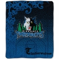 Minnesota Timberwolves NBA Micro Raschel Blanket 50" x 60"