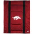 Arkansas Razorbacks Side Lines Comforter