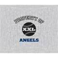 LA Angels of Anaheim 58" x 48" "Property Of" Blanket / Throw