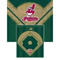 Cleveland Indians 60" x 50" Diamond Fleece Blanket / Throw