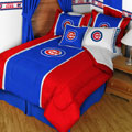 Chicago Cubs MLB Microsuede Comforter / Sheet Set