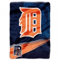 Detroit Tigers MLB "Speed" 60" x 80" Super Plush Throw