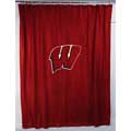 Wisconsin Badgers Locker Room Shower Curtain