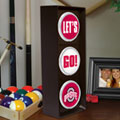 Ohio State OSU Buckeyes NCAA College Stop Light Table Lamp