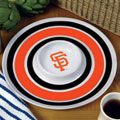 San Francisco Giants MLB 14" Round Melamine Chip and Dip Bowl