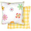 Flowerland Toss Square Pillow