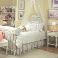 Isabella Blue Toile Hugger Comforter - Twin