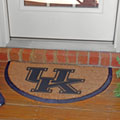 Kentucky Wildcats NCAA College Half Moon Outdoor Door Mat