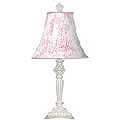 Isabella Pink Toile Lamp