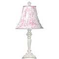 Isabella Pink Toile Lamp